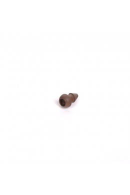 Микрозаглушка коричневая 6 мм